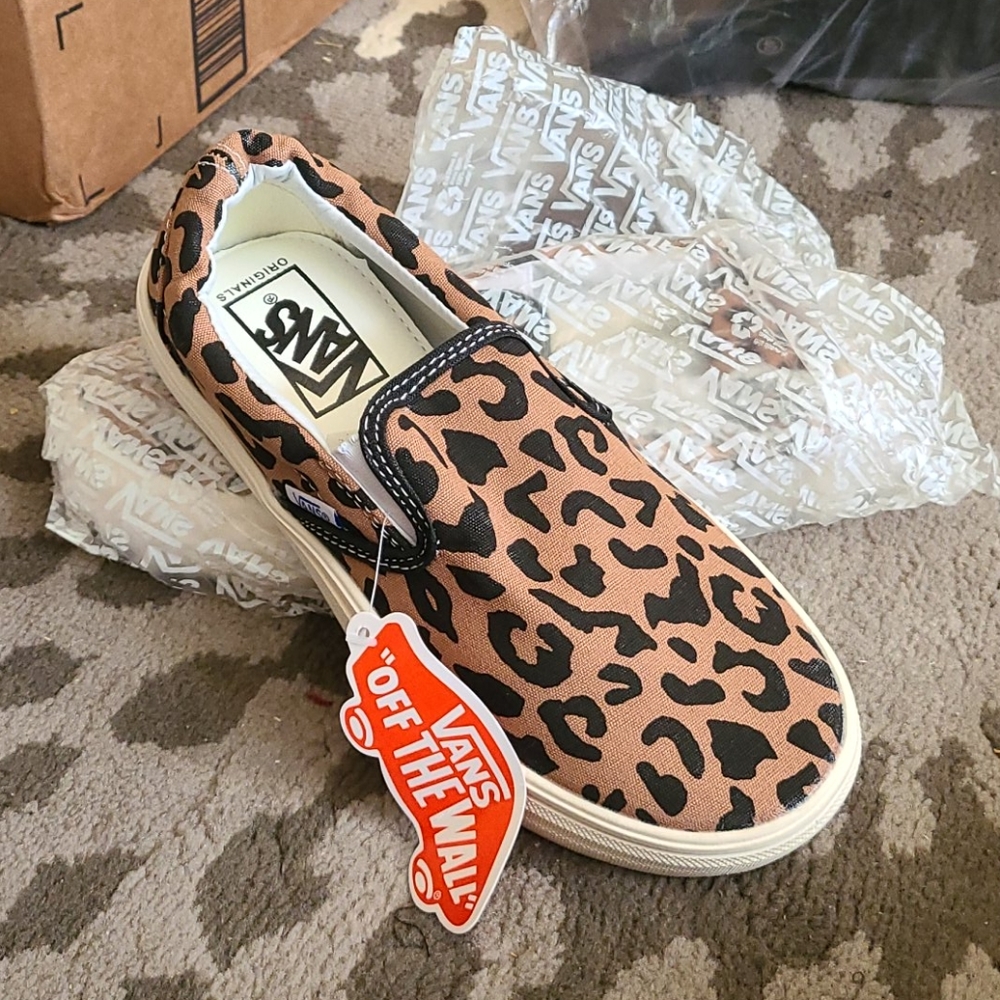 New Cheetah Print Vans